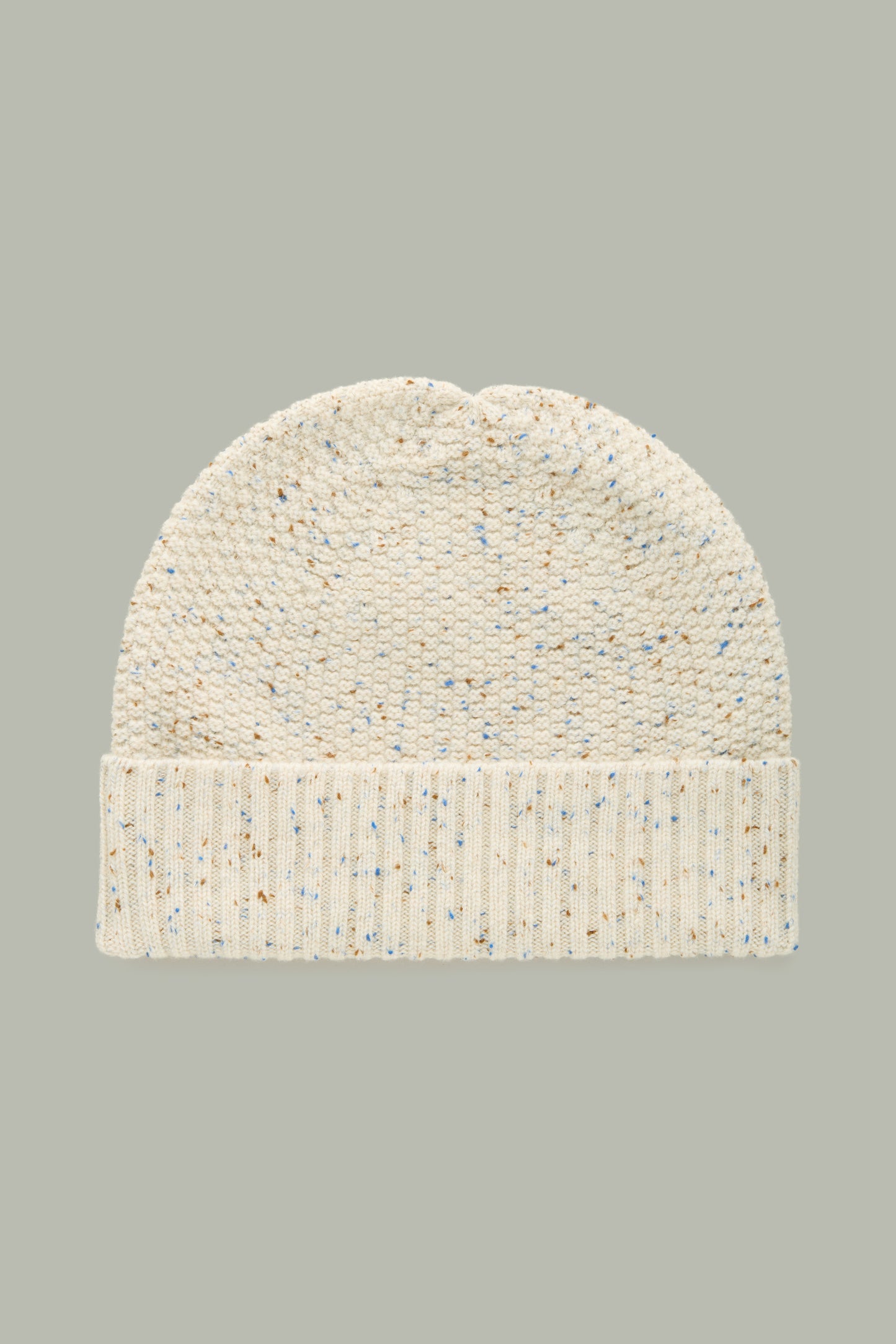 Popcorn Stitch Cashmere Cream Donegal