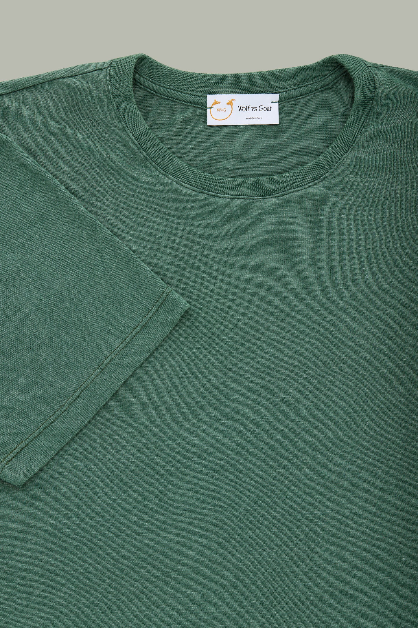 Bamboo Sorona Crew Neck Pine Needle