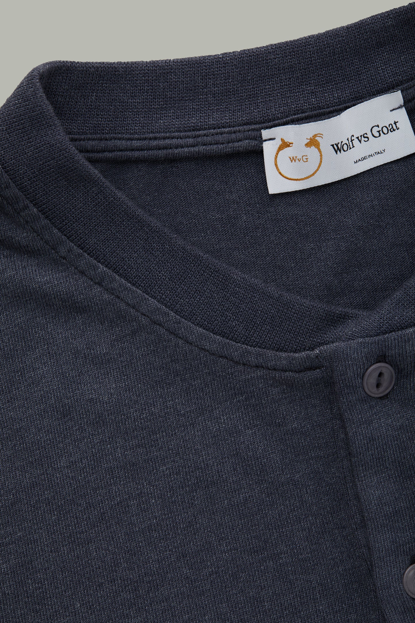 Vitellius Long Sleeve Bamboo Sorona Henley Navy Blazer