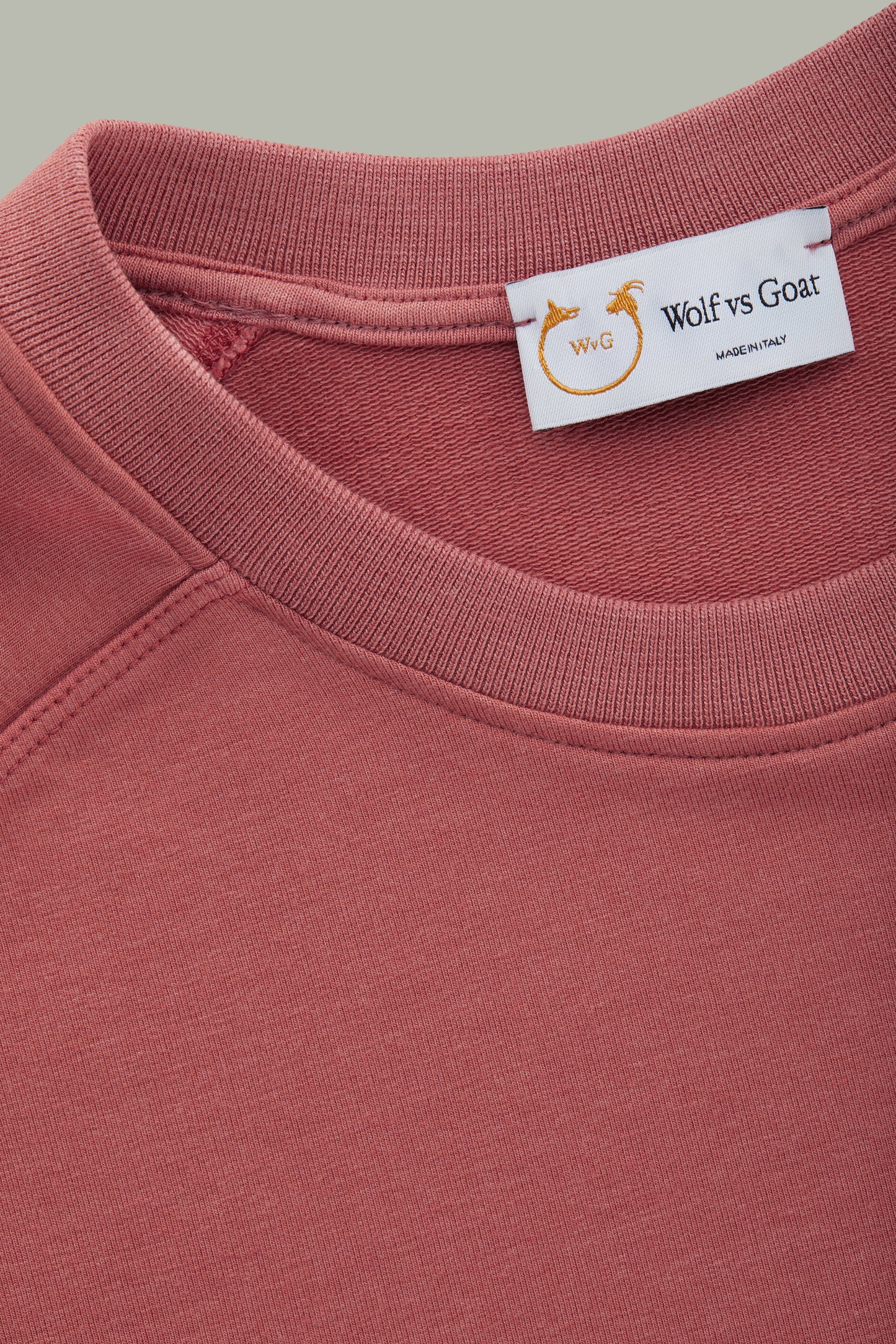 Bleach Raglan Sweatshirt Faded Rose