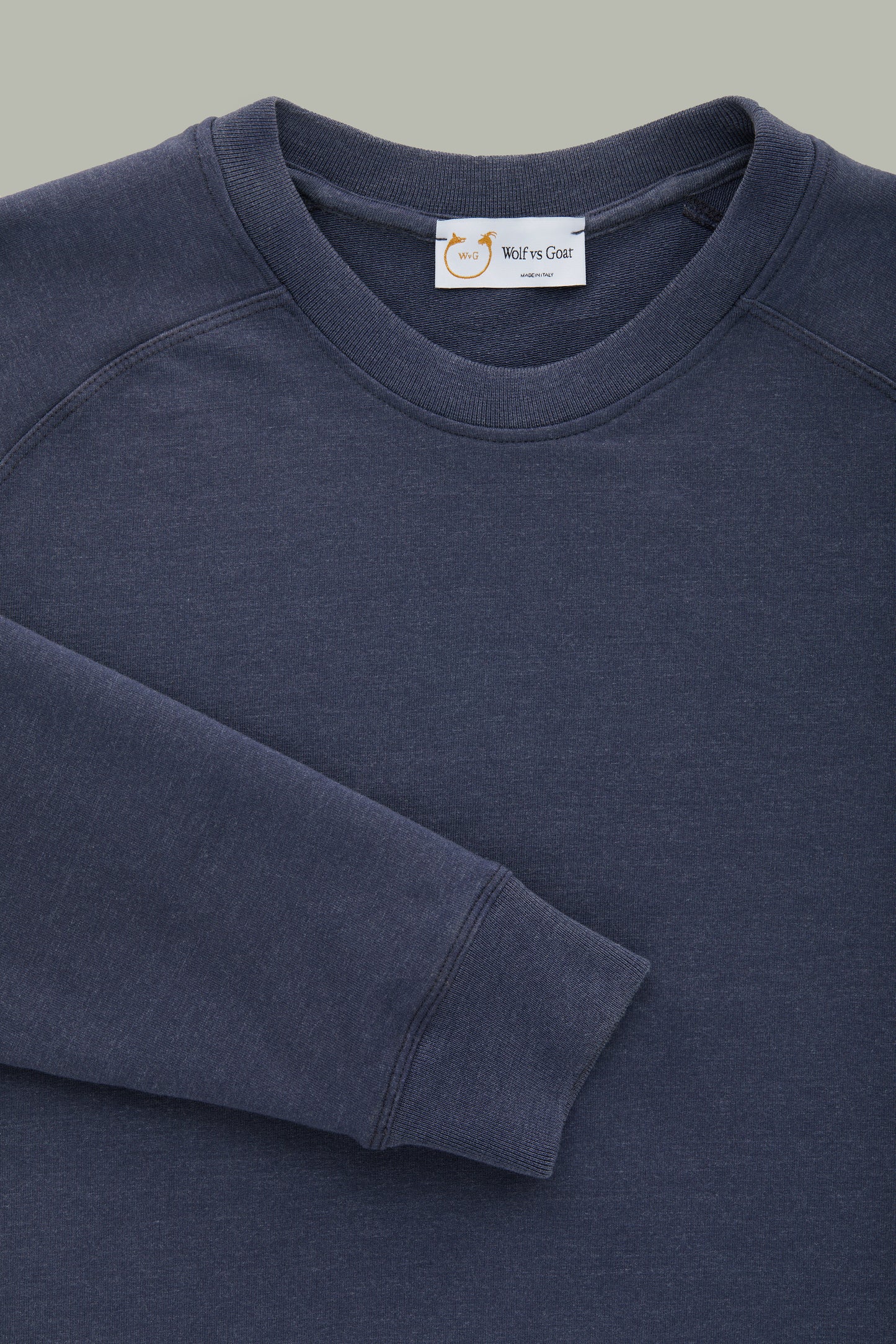 Bleach Raglan Sweatshirt Navy Blazer