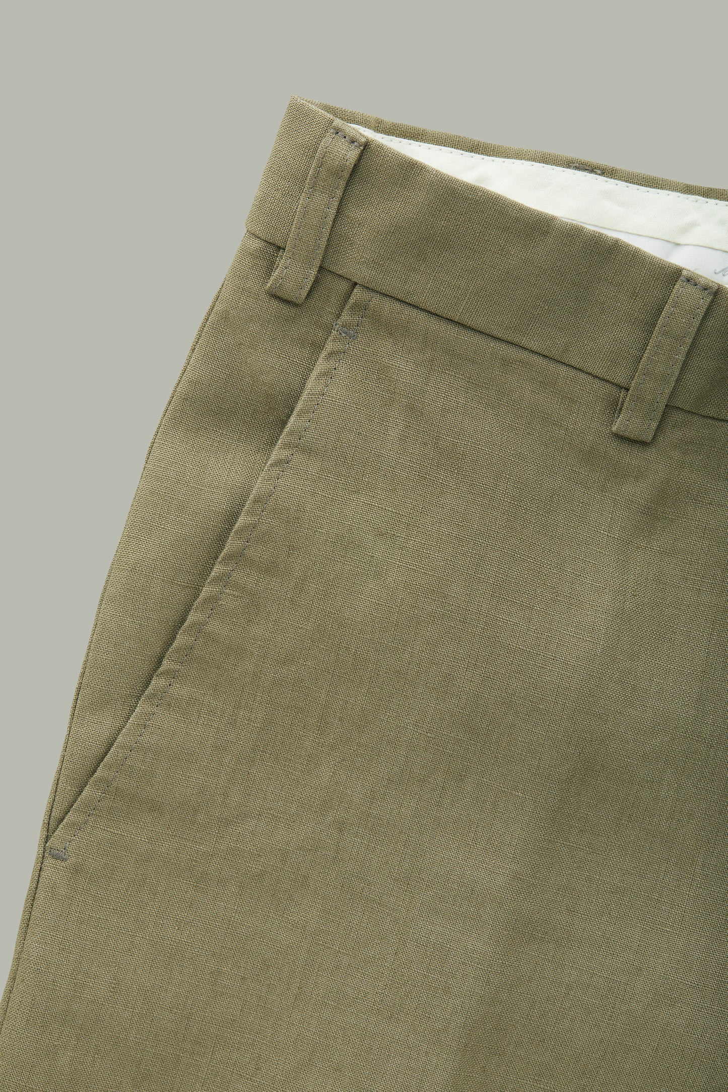 Franco Linen Trouser Sage