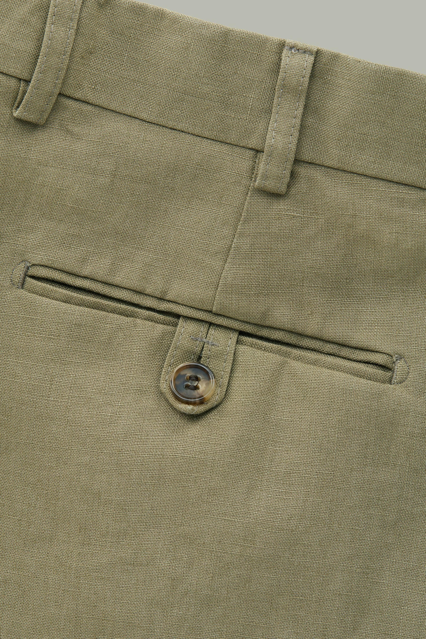 Franco Linen Trouser Sage