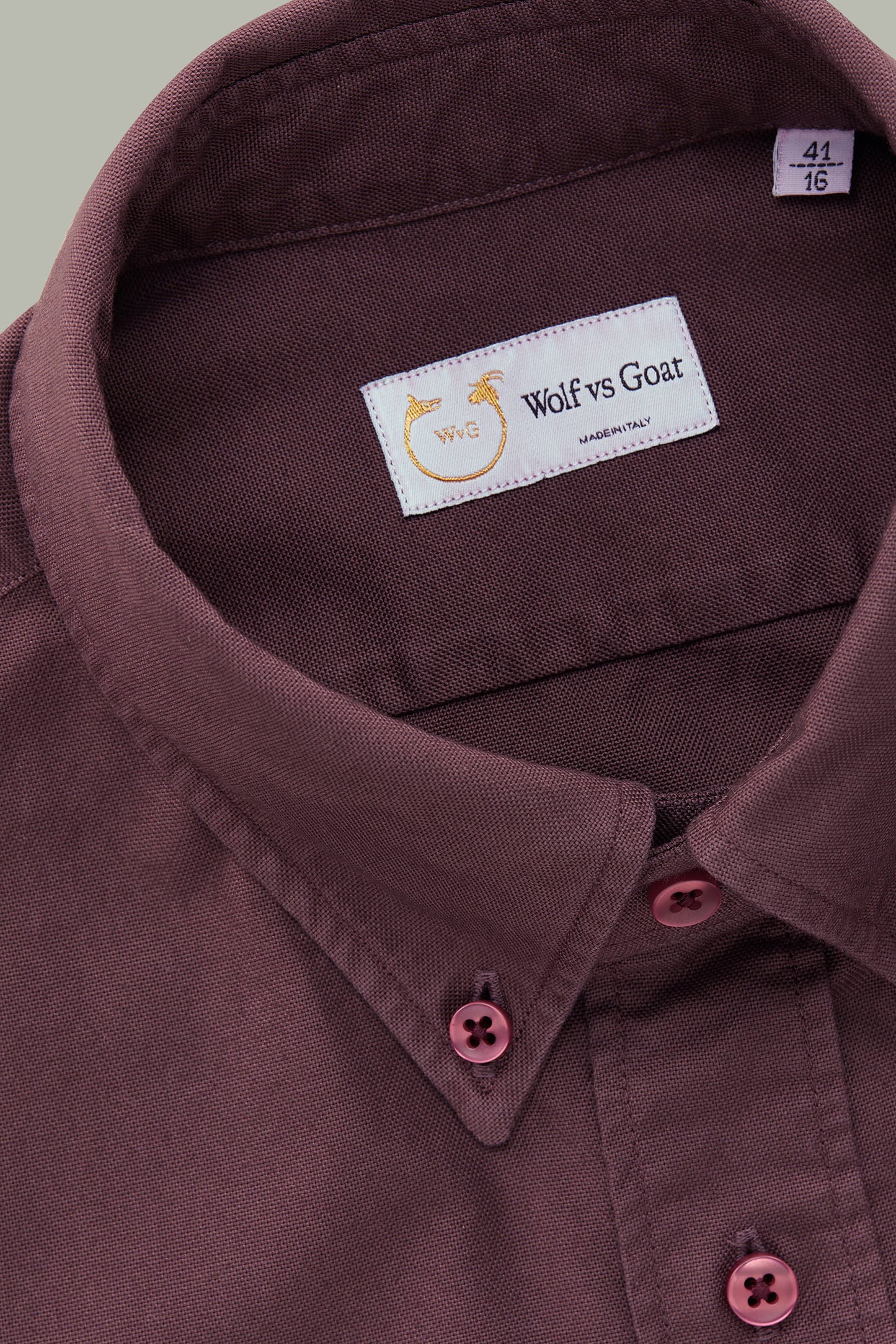 Garment Dyed Oxford Huckleberry Long Sleeve Slim Before-Dinner