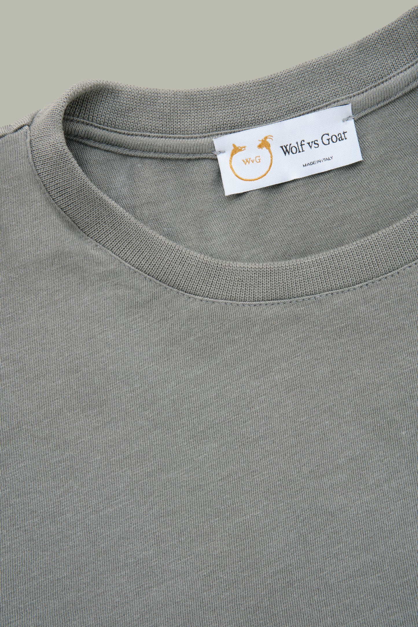 Bamboo Sorona Crew Neck Long Sleeve Nero Charcoal Gray