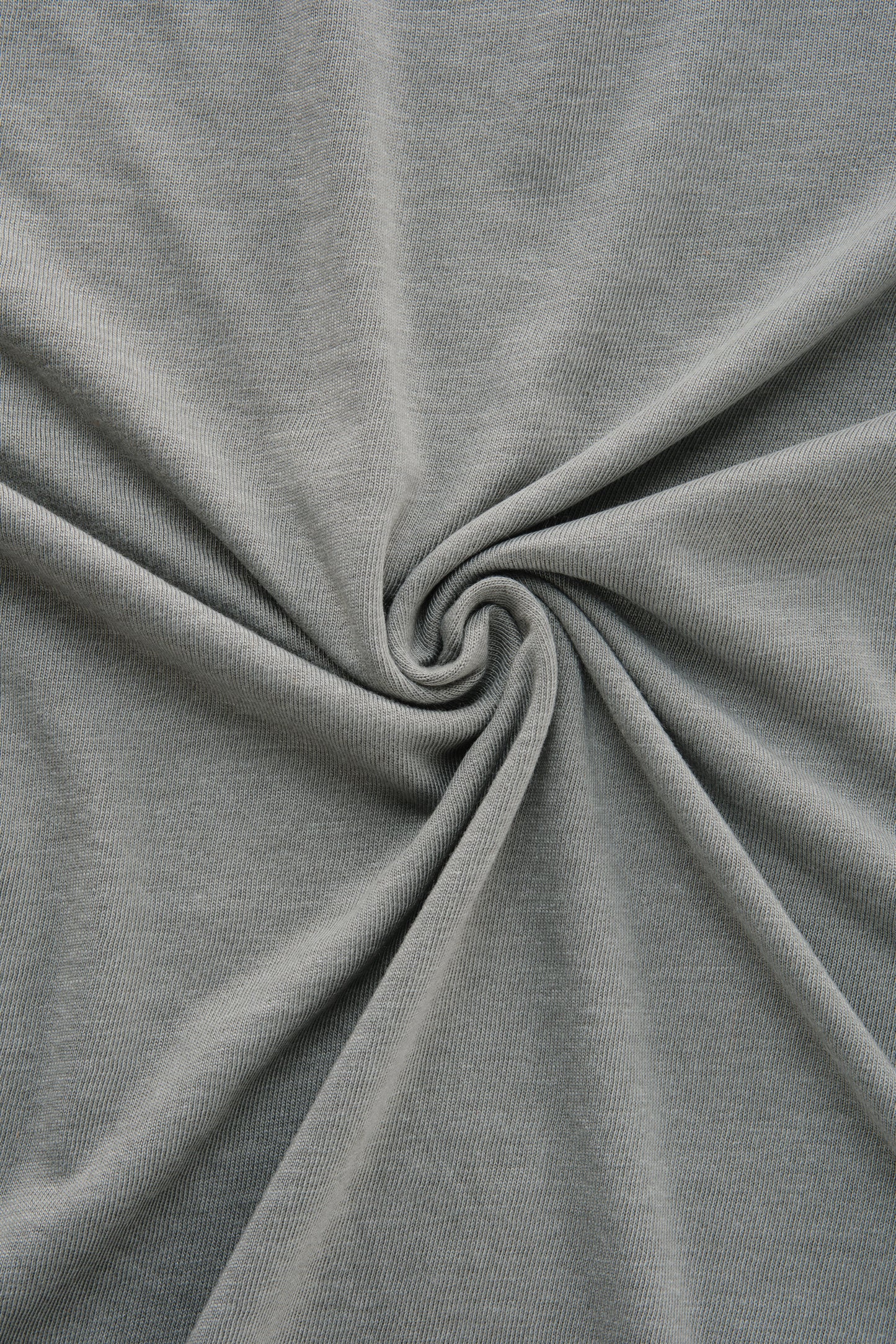 Bamboo Sorona Crew Neck Long Sleeve Nero Charcoal Gray