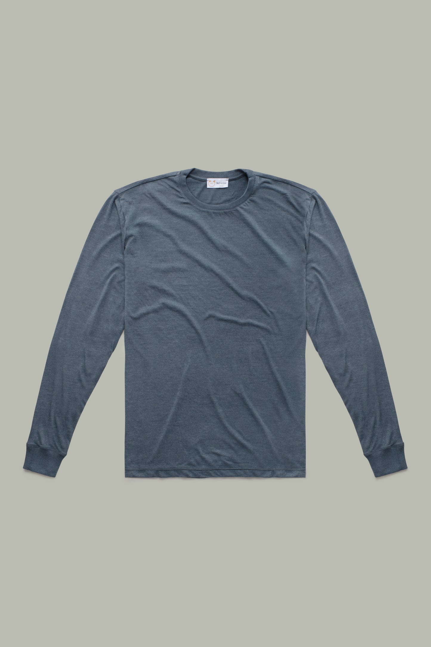 Bamboo Sorona Crew Neck Long Sleeve Midnight Navy