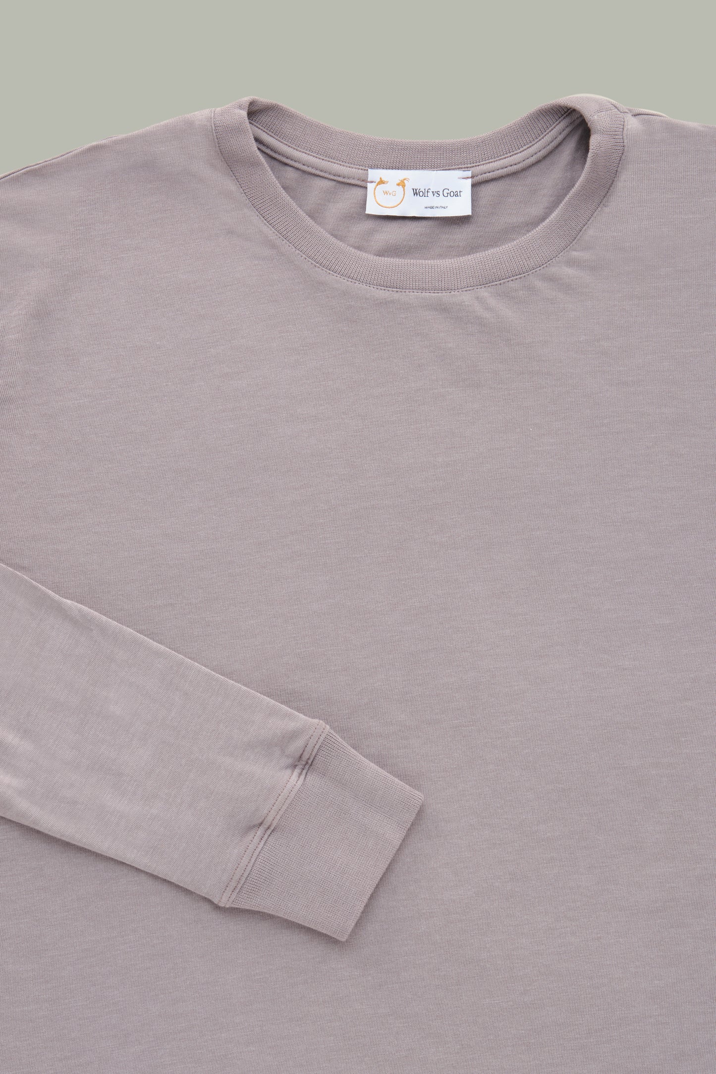 Bamboo Sorona Crew Neck Long Sleeve Purple Sage