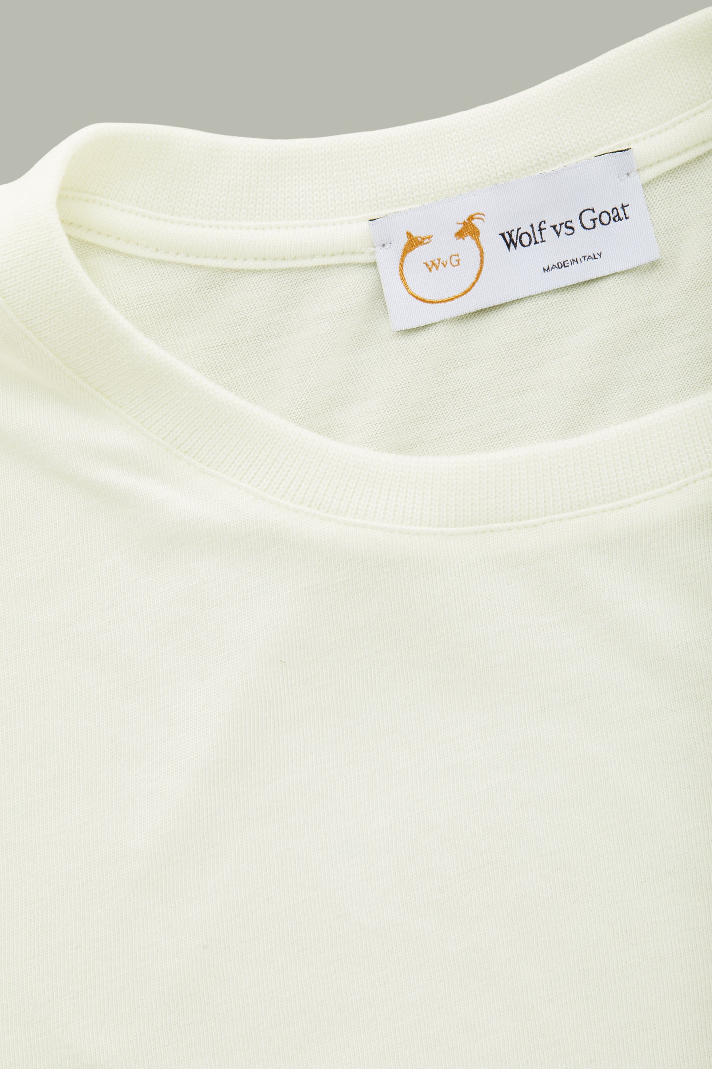 Bamboo Sorona Crew Neck Nero Snow White