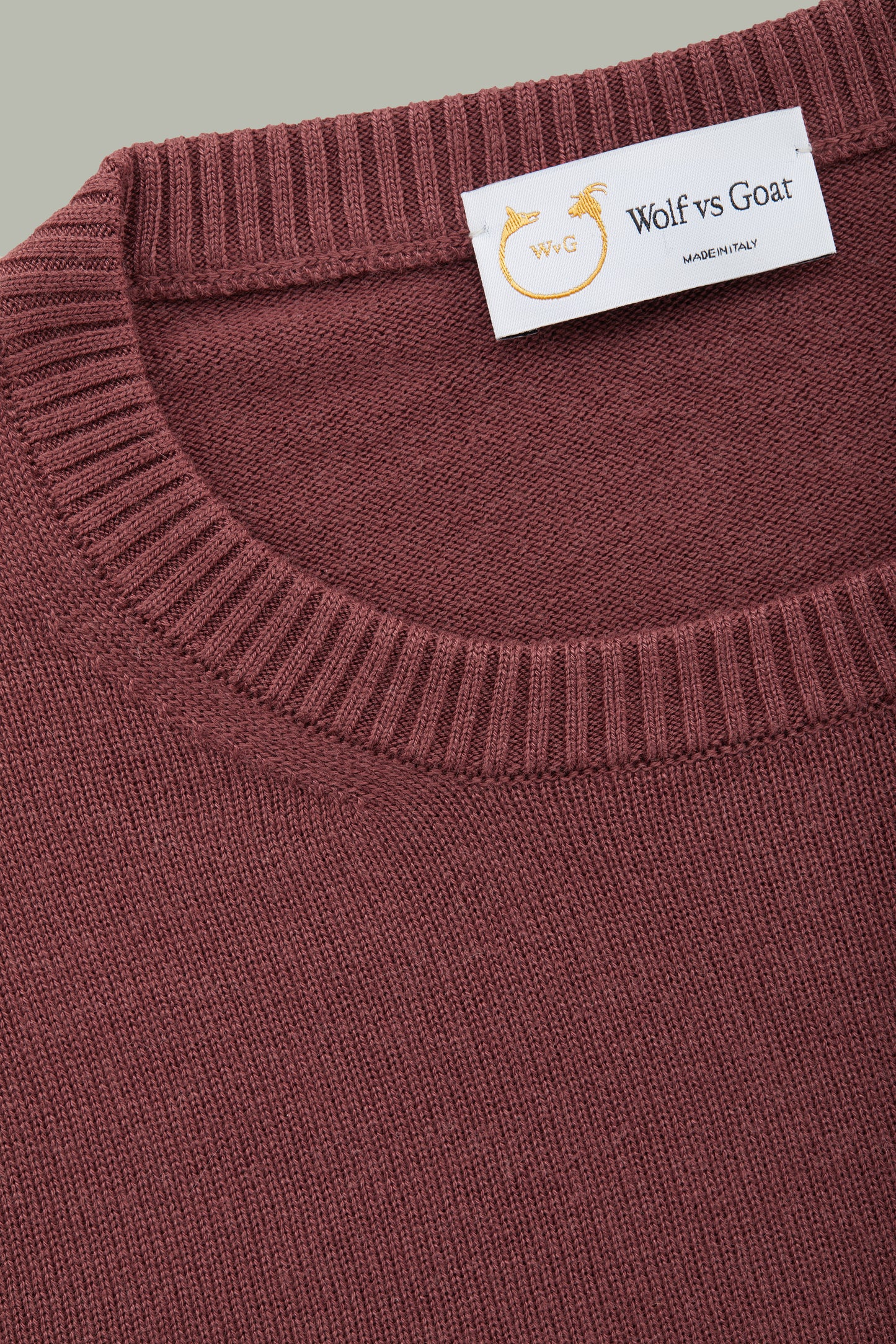 Long Sleeve Crew Neck Bamboo Cashmere Sweater Plum