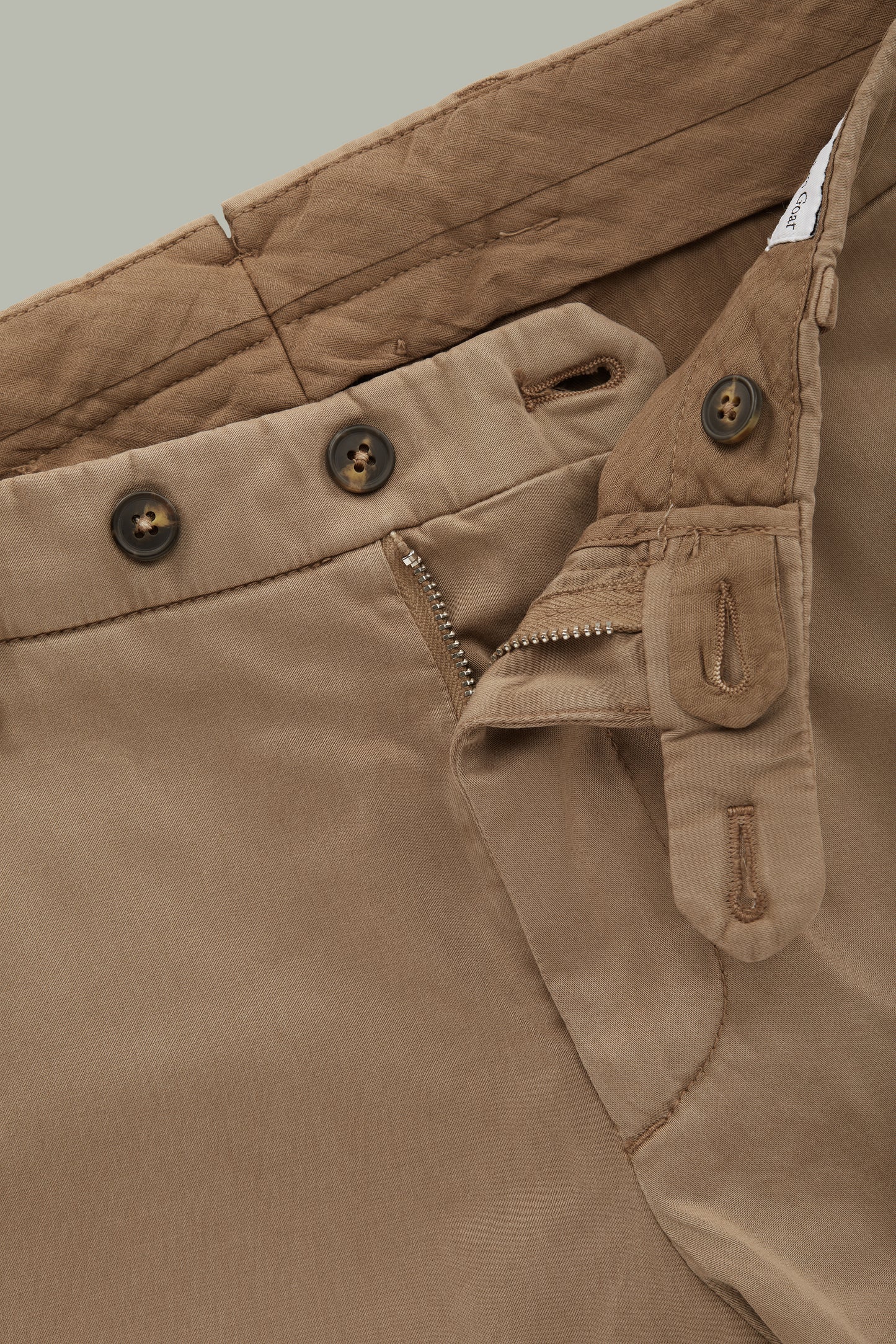 Salvatore Chino Shorts Dark Khaki