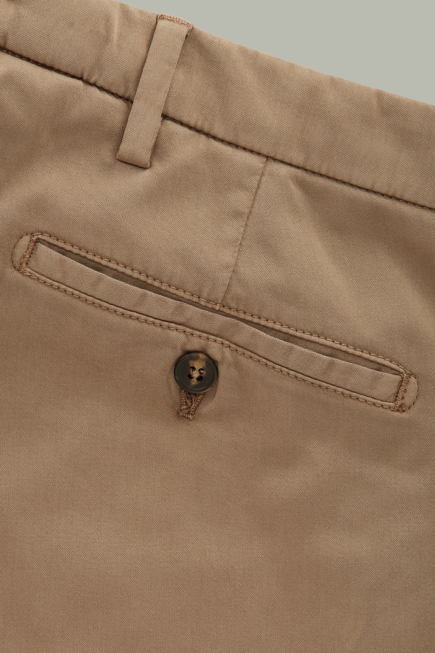 Salvatore Chino Shorts Dark Khaki