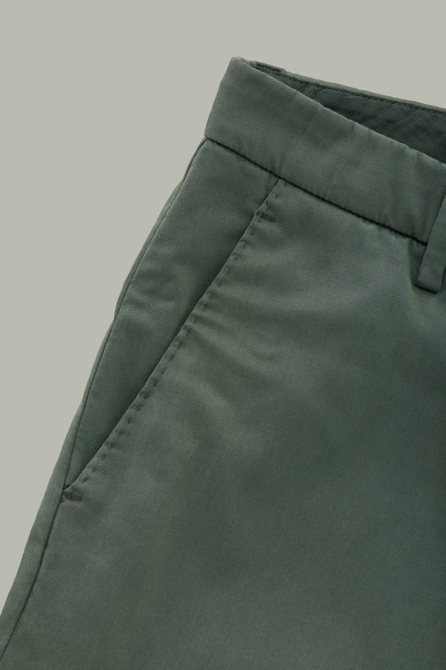 Salvatore Chino Shorts Olive Green