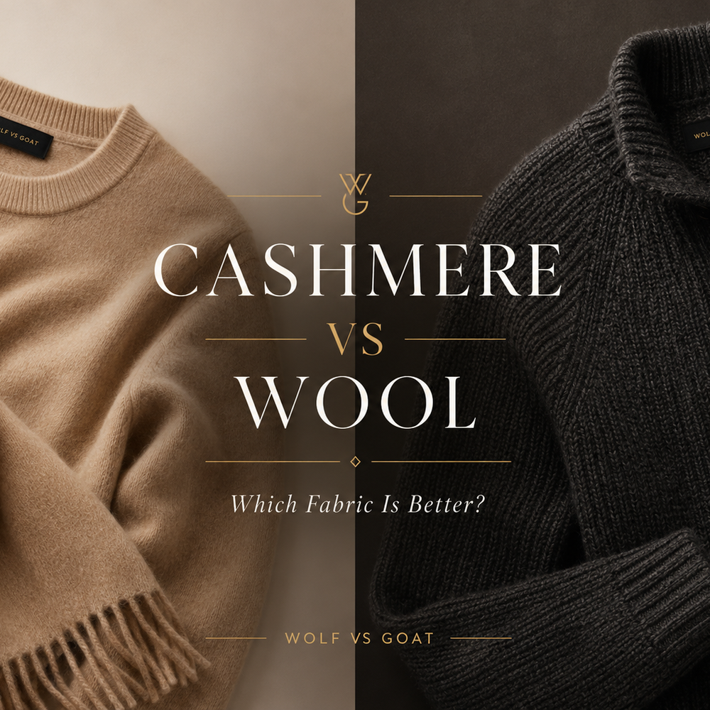 Cashmere vs Wool: Which Luxury Knitwear Is Worth Buying? – Wolf vs Goat
