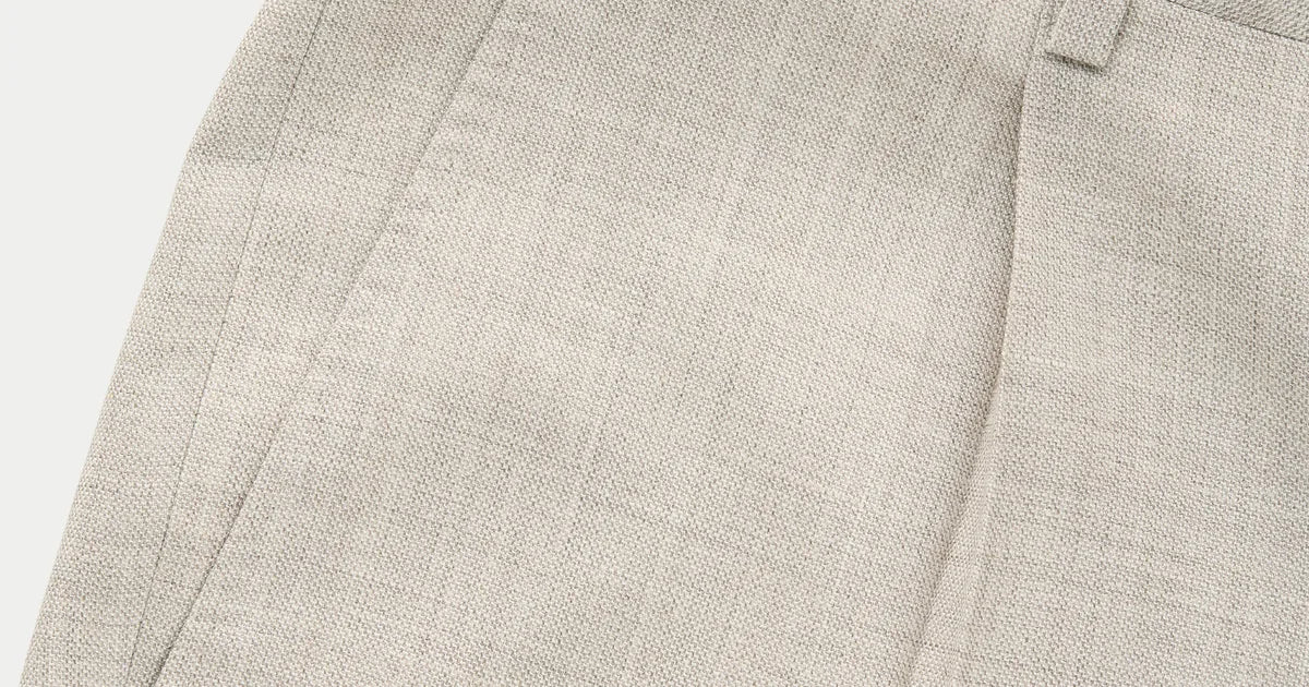 Pleated or Flat Front Trousers