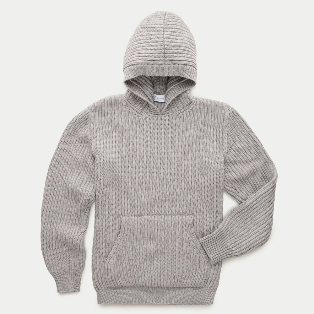 
                  
                    Wool Chunky Pullover Hoodie Sawdust
                  
                