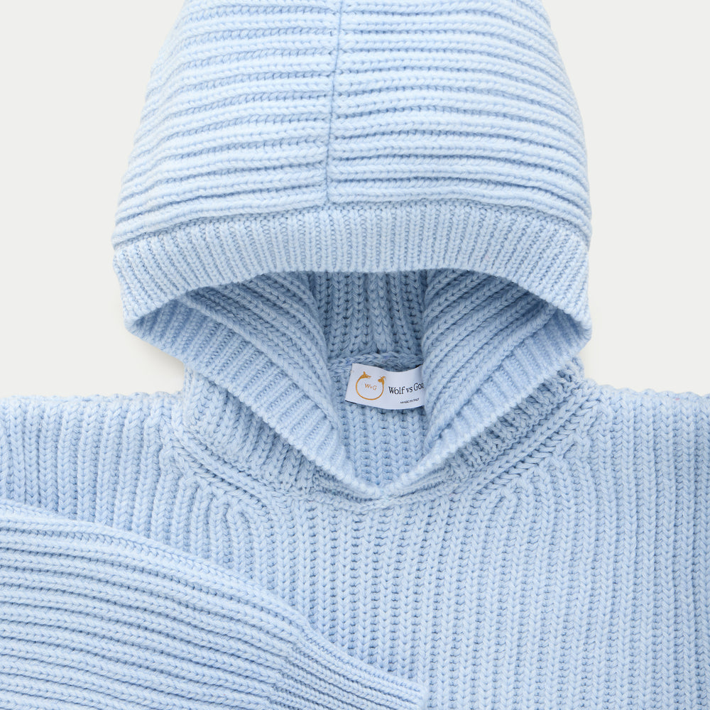 
                  
                    Wool Chunky Pullover Hoodie Icicle
                  
                