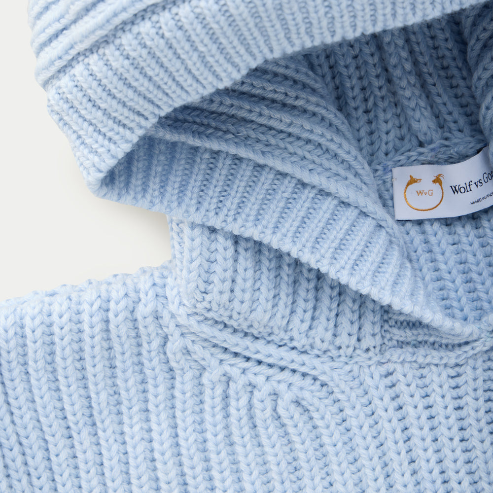 
                  
                    Wool Chunky Pullover Hoodie Icicle
                  
                