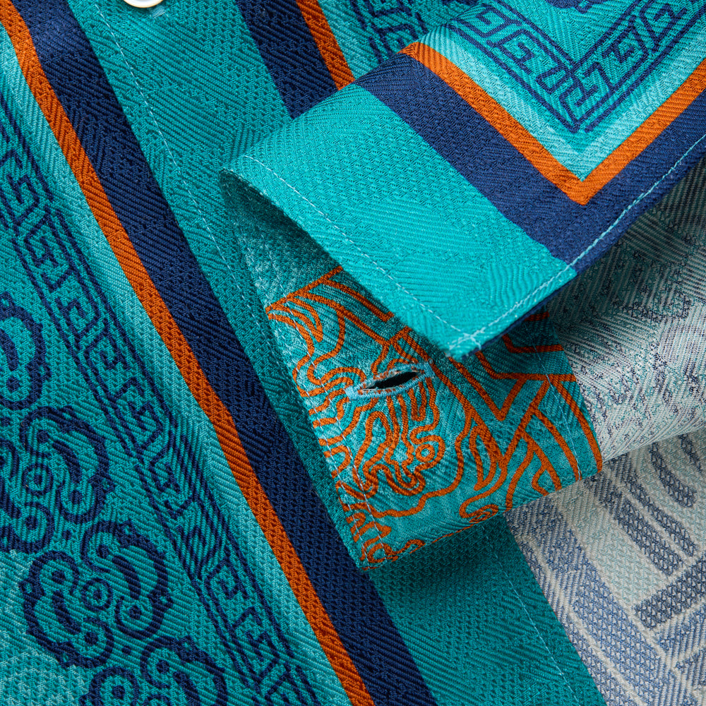 
                  
                    Silk Bowling Shirt Dragon Print
                  
                