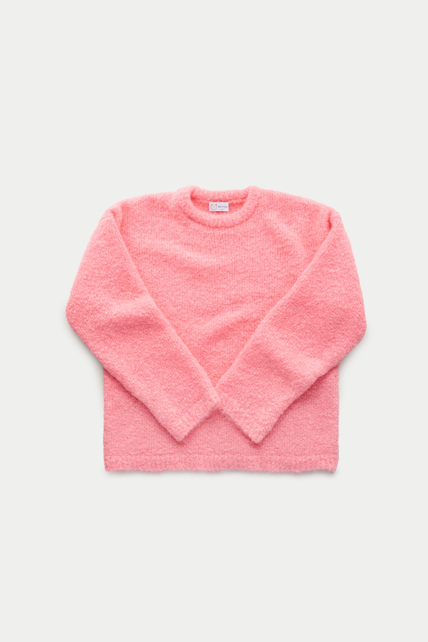Bouclè Crew Neck Sweater