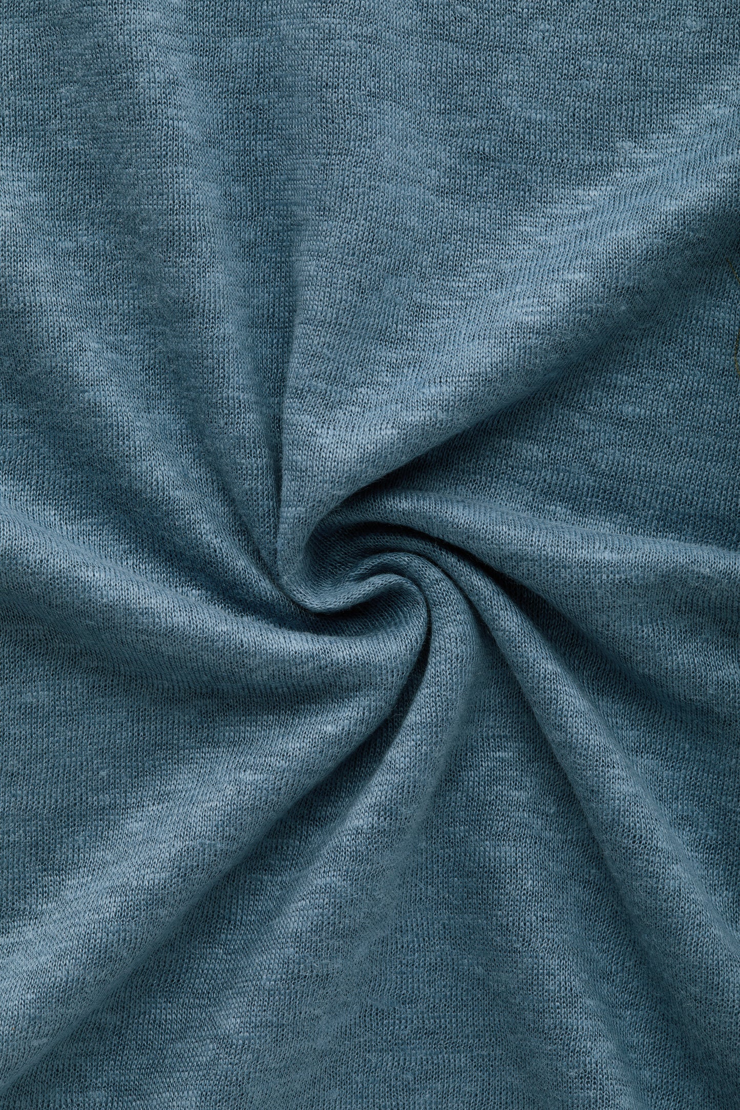 Short Sleeve Linen Polo Bluefin