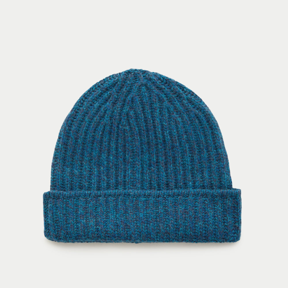 Wide Cuff Cashmere Beanie Abisso