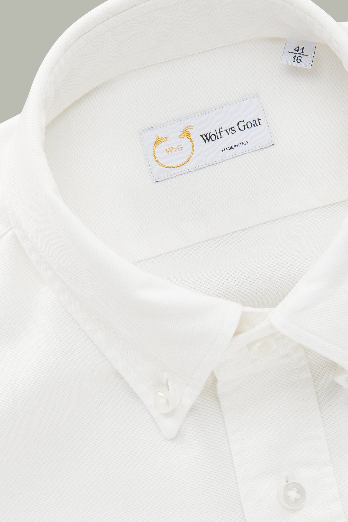 Garment Dyed Oxford White Onyx Short Sleeve Slim