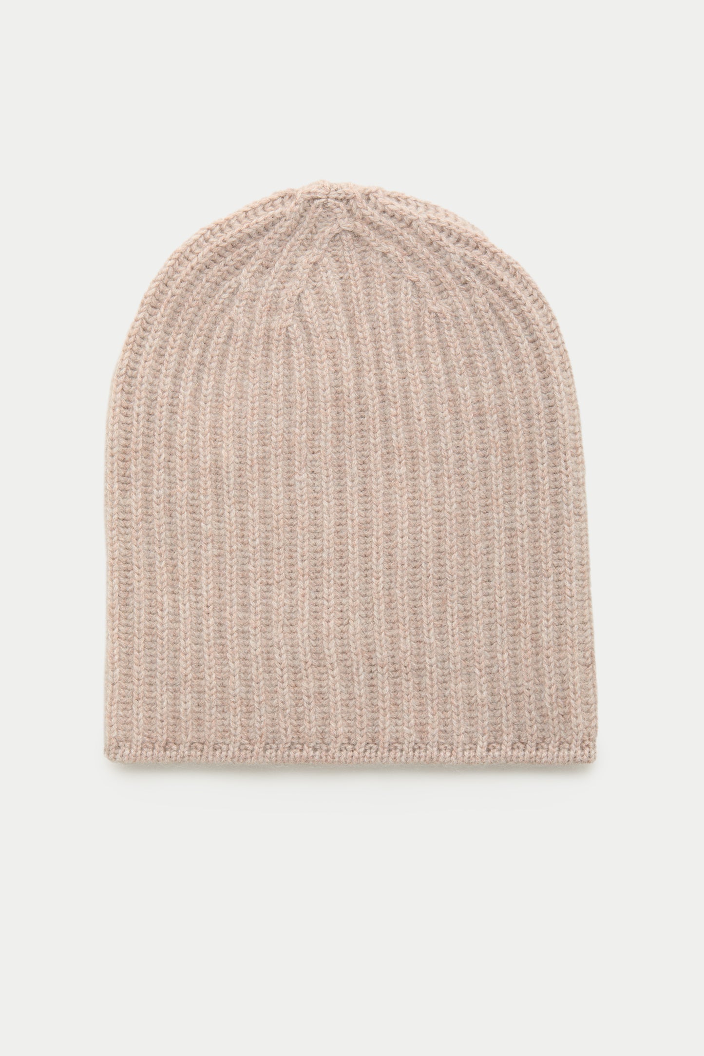 Wide Cuff Cashmere Beanie Antique Pink