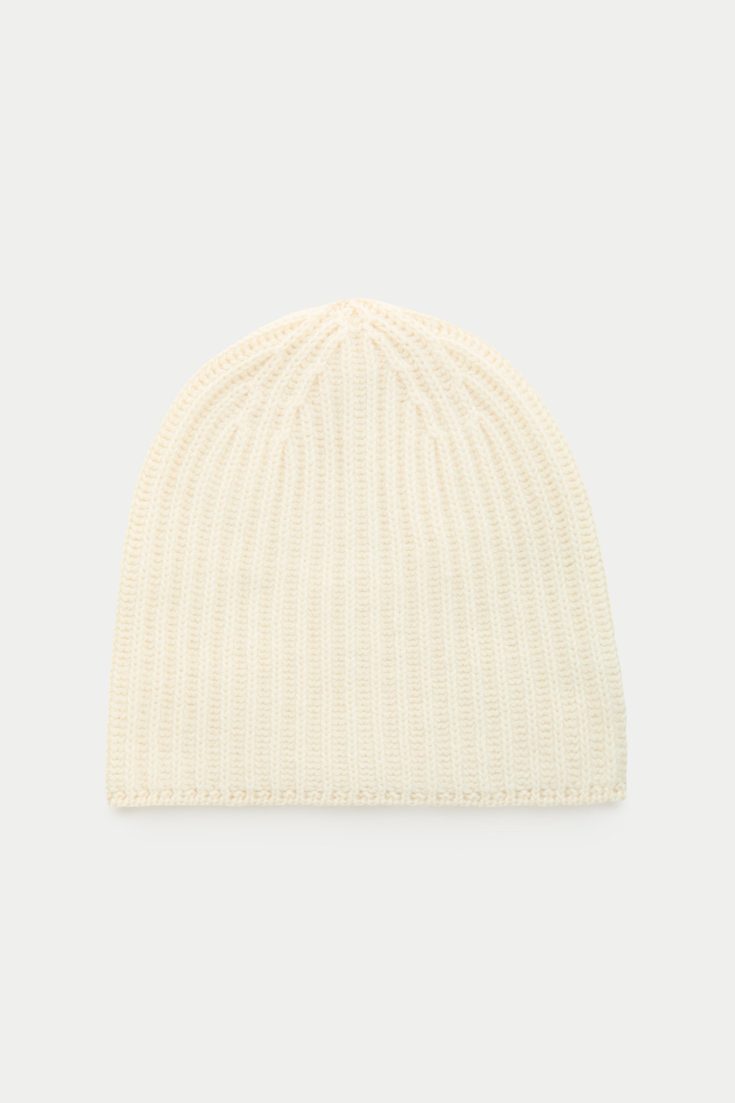 Watch Cap Cashmere Beanie Antique White
