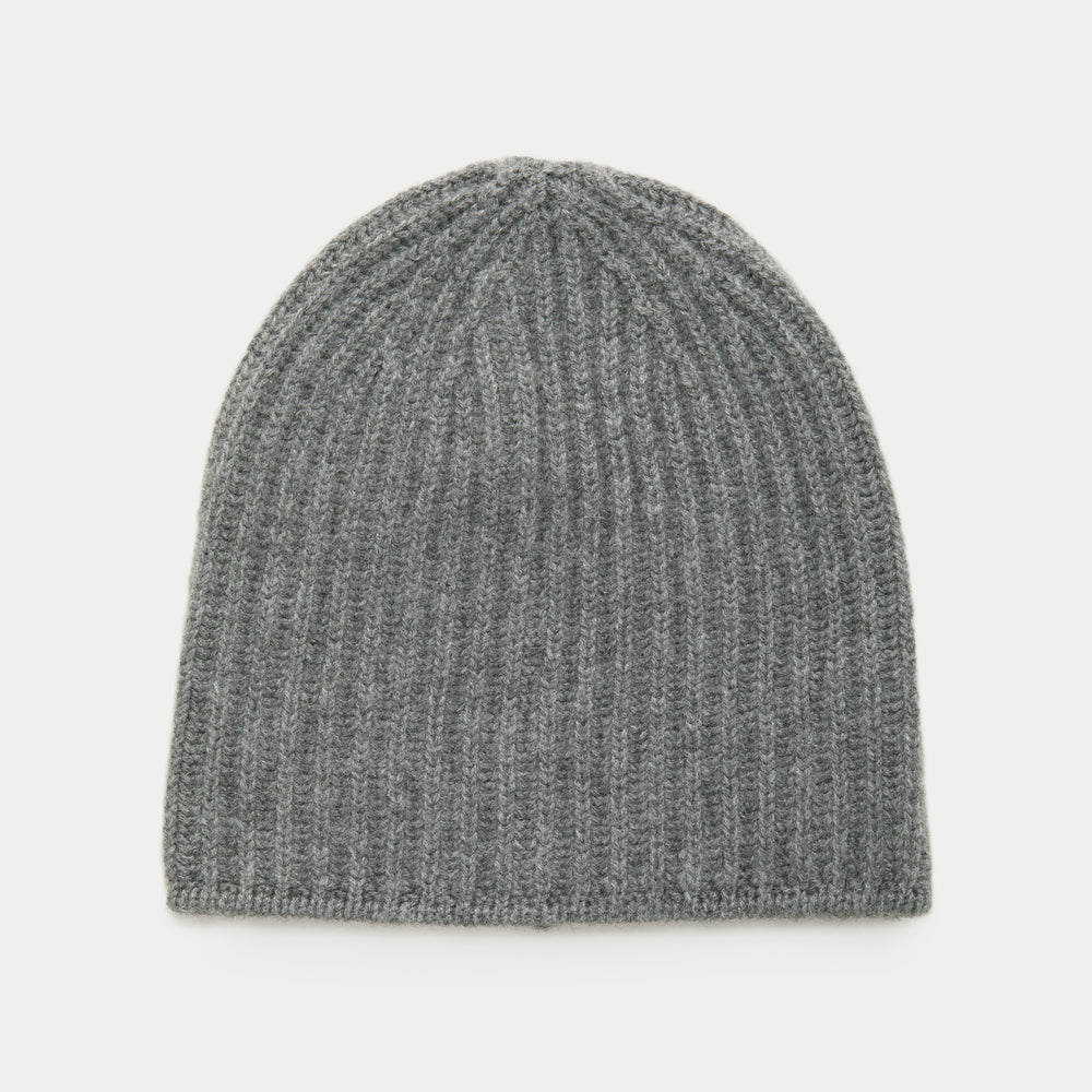 Watch Cap Cashmere Beanie Anthracite