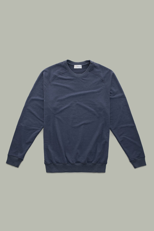 Bleach Raglan Sweatshirt Navy Blazer