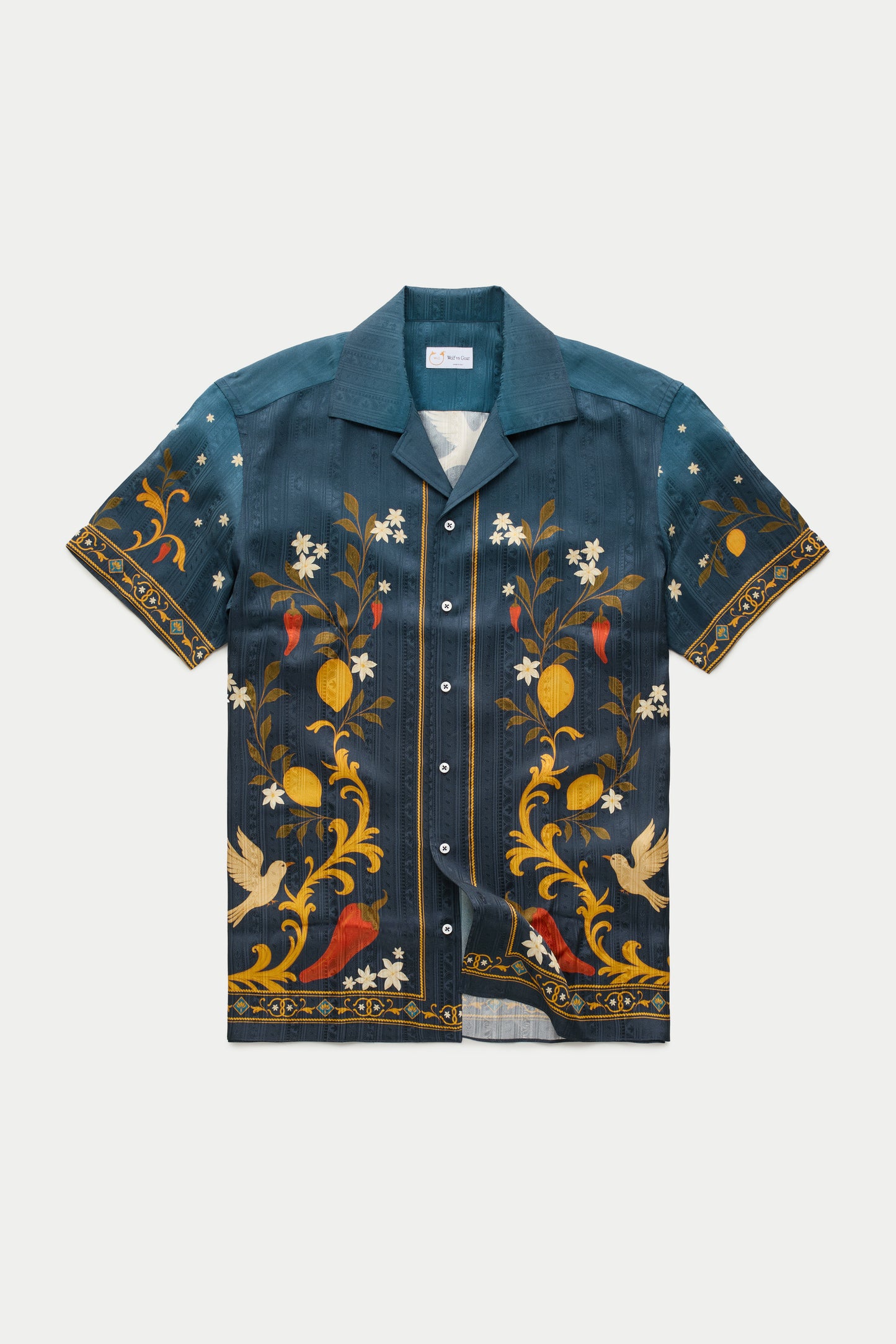 Bowling Silk Shirt Passione Napoletana