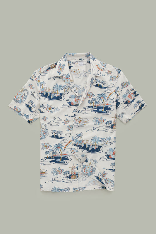 Stylish Aloha Bowling Shirt