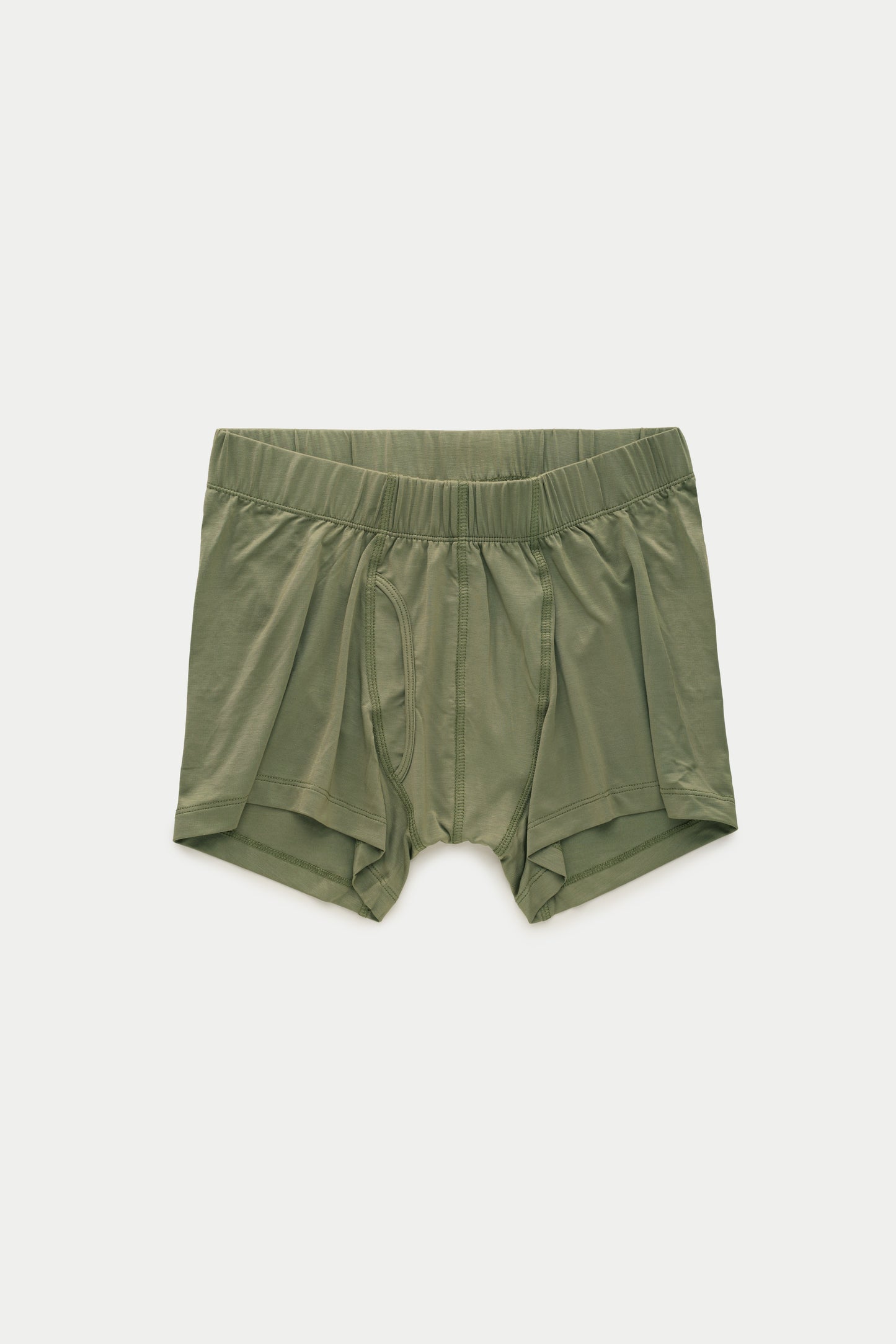 Lyocell Boxer Briefs Functional Fly Charcoal Grey, Burnt Olive and Storm Blue 3 Pack
