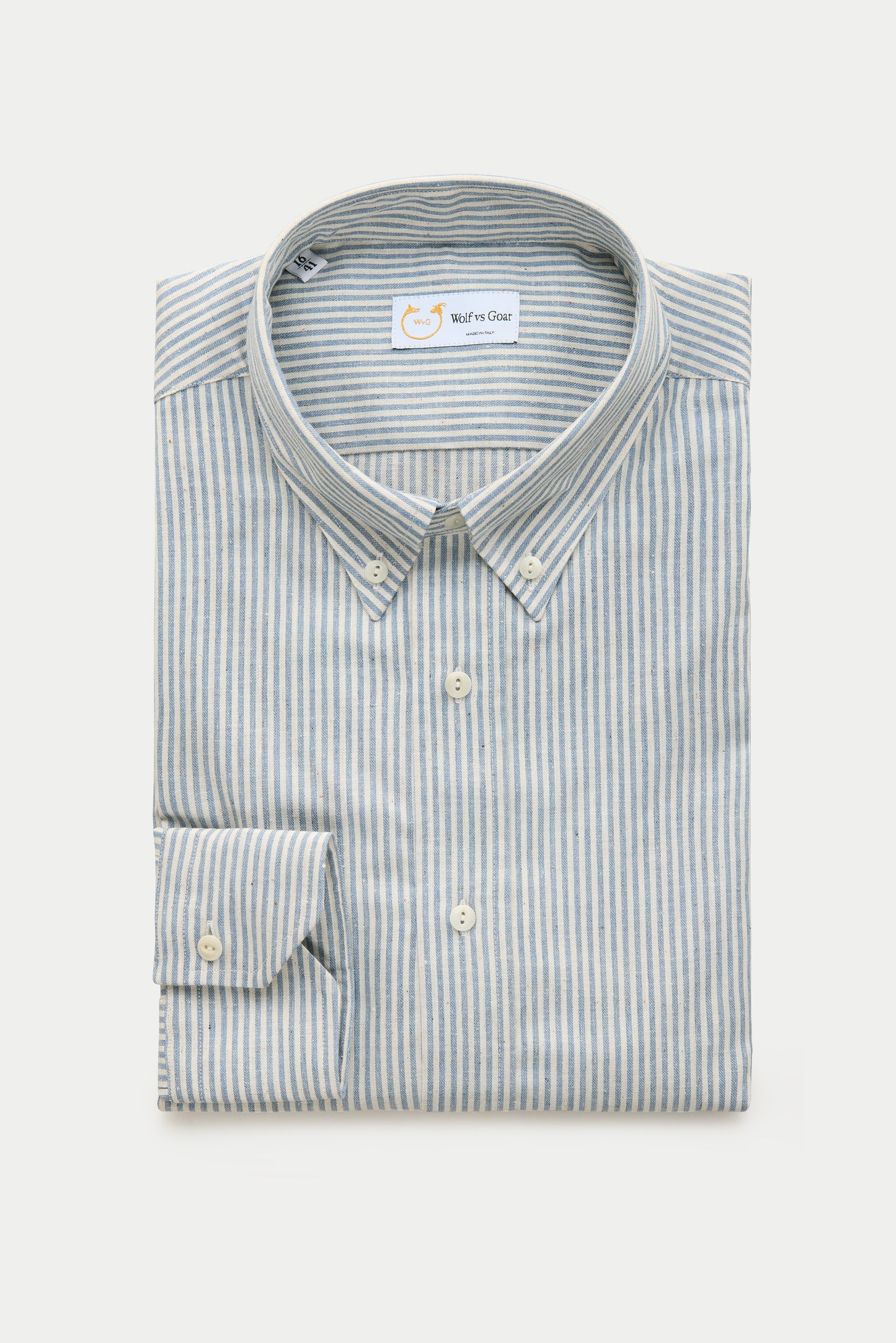 Long Sleeve Slim Before-Dinner Button Down Cotton Shirt Blue Conductor