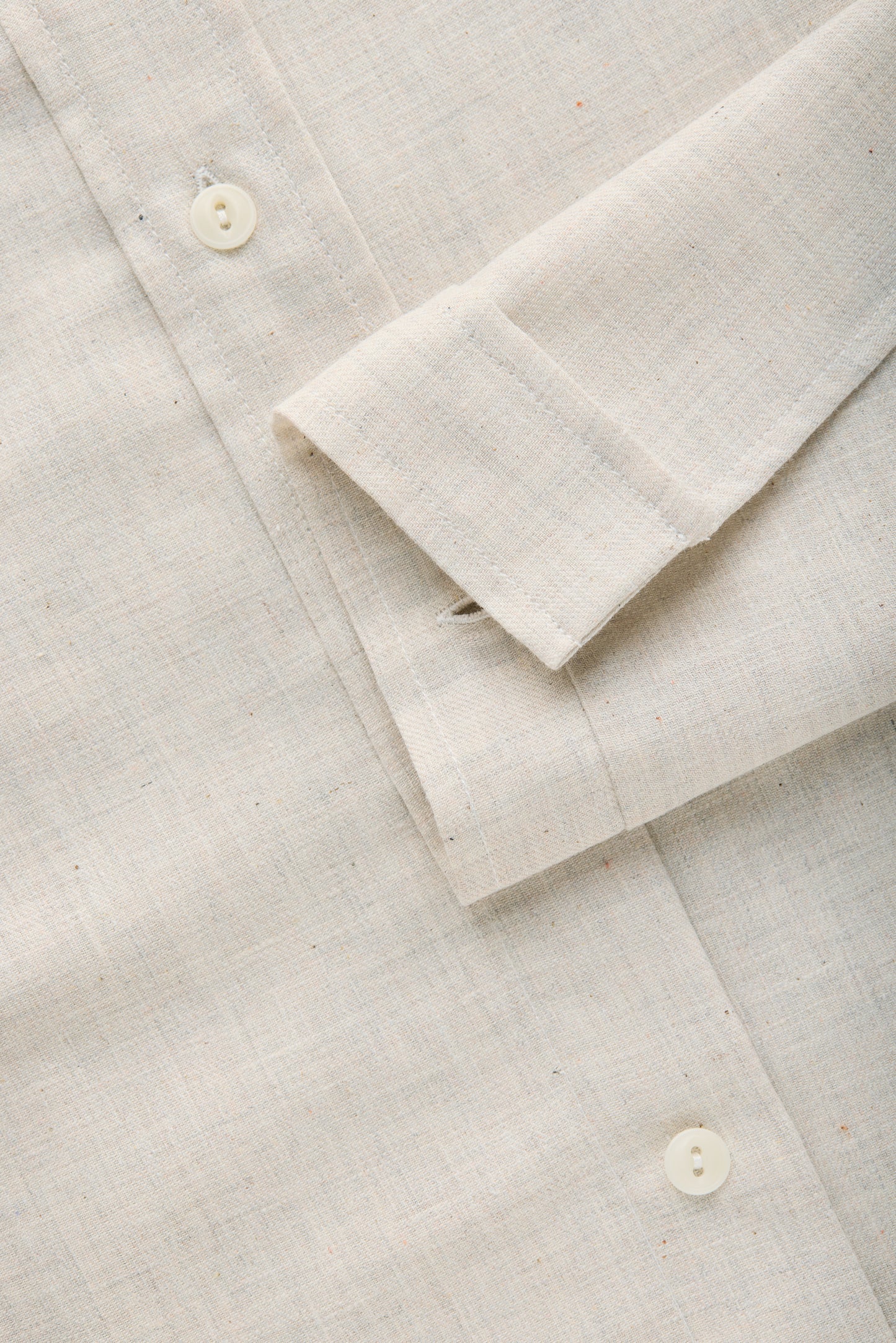 Long Sleeve Slim Before-Dinner Button Down Cotton Shirt Vintage Cotton