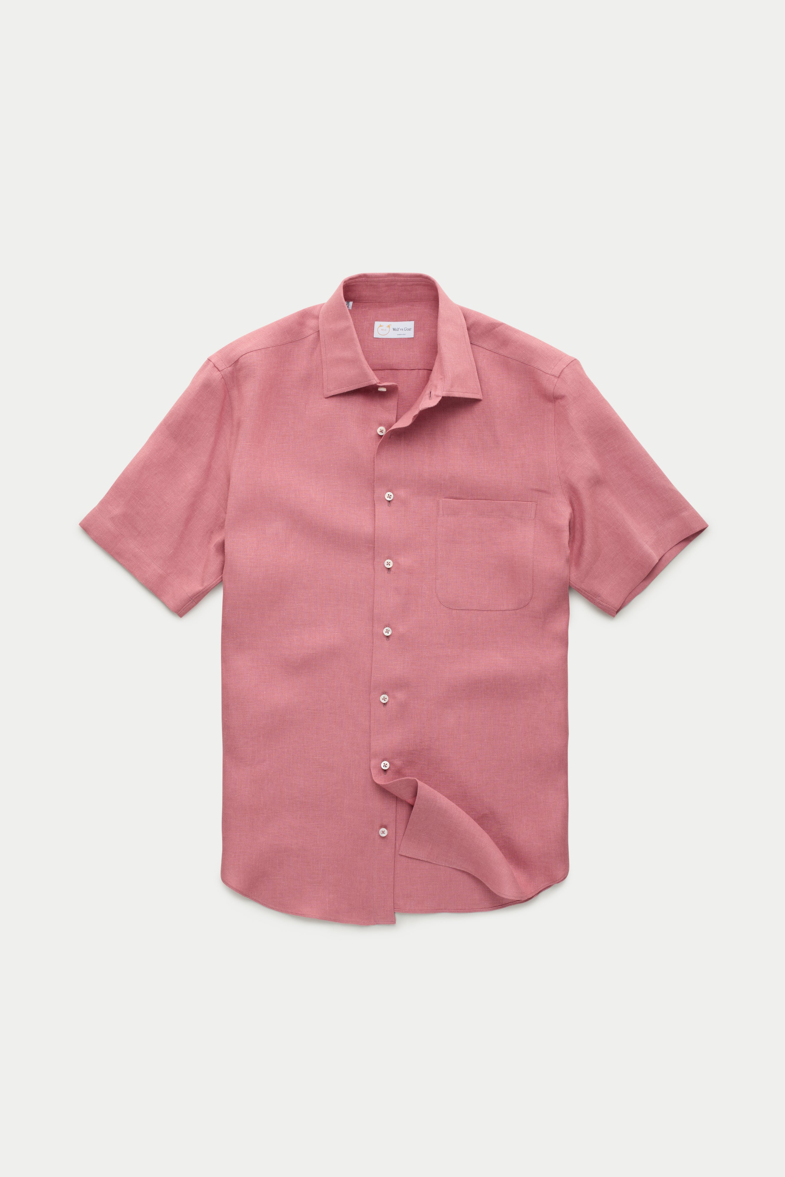 Viscose Bowling Shirt Hawaiian Print – Wolf vs Goat