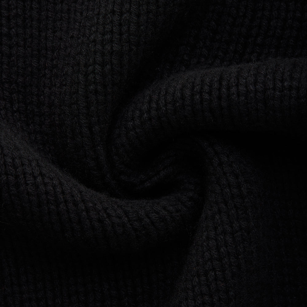 
                  
                    Cashmere Chunky Roll Neck Sweater Black
                  
                