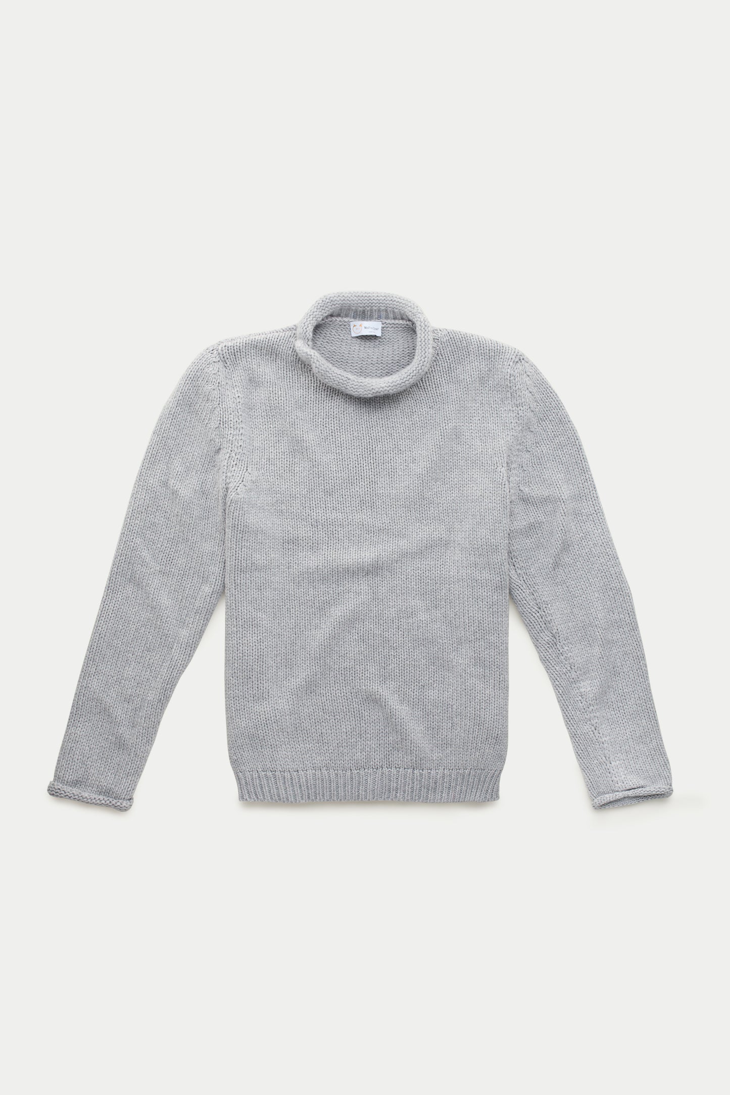 Cashmere Chunky Roll Neck Sweater Flanella