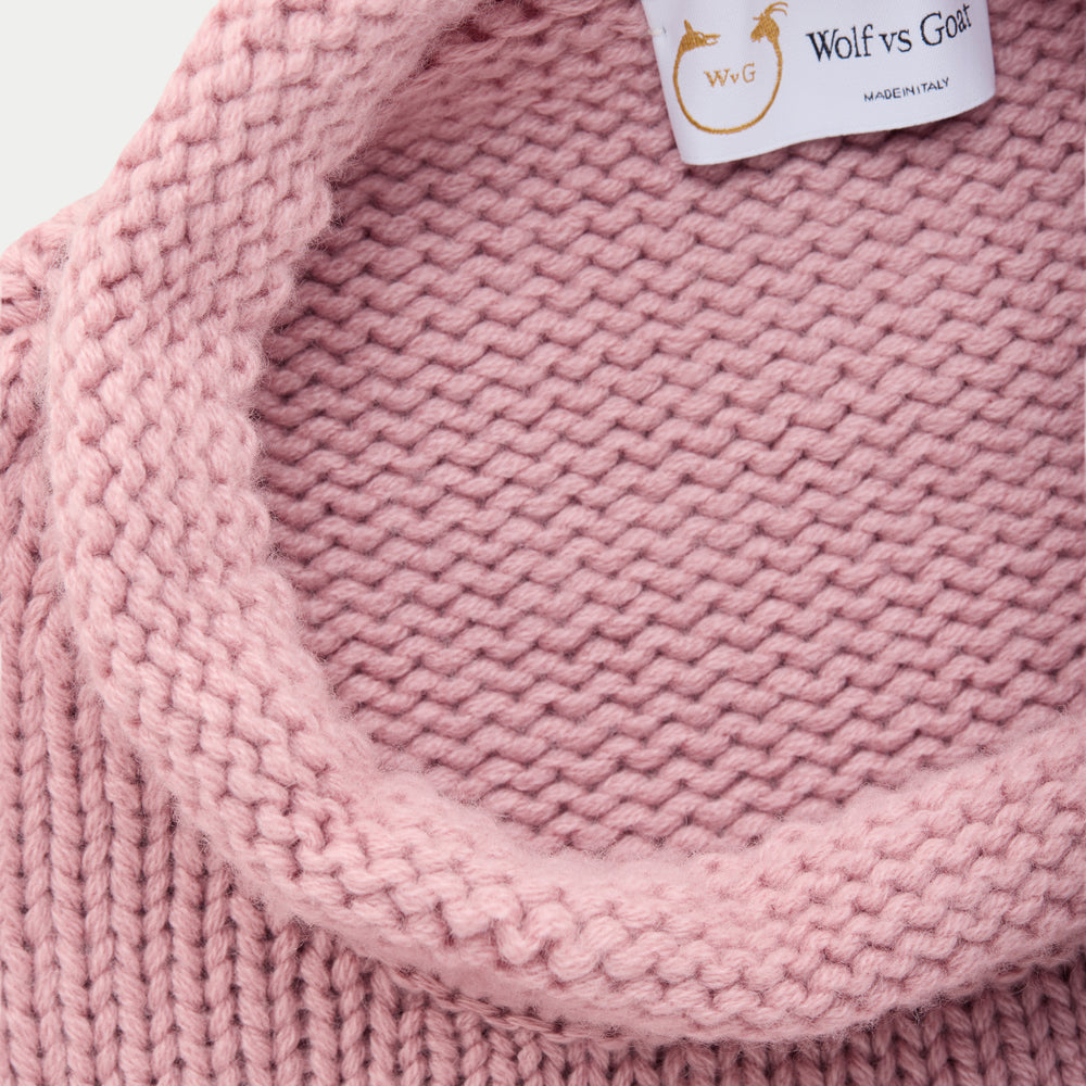 
                  
                    Cashmere Chunky Roll Neck Sweater Rose Stone
                  
                