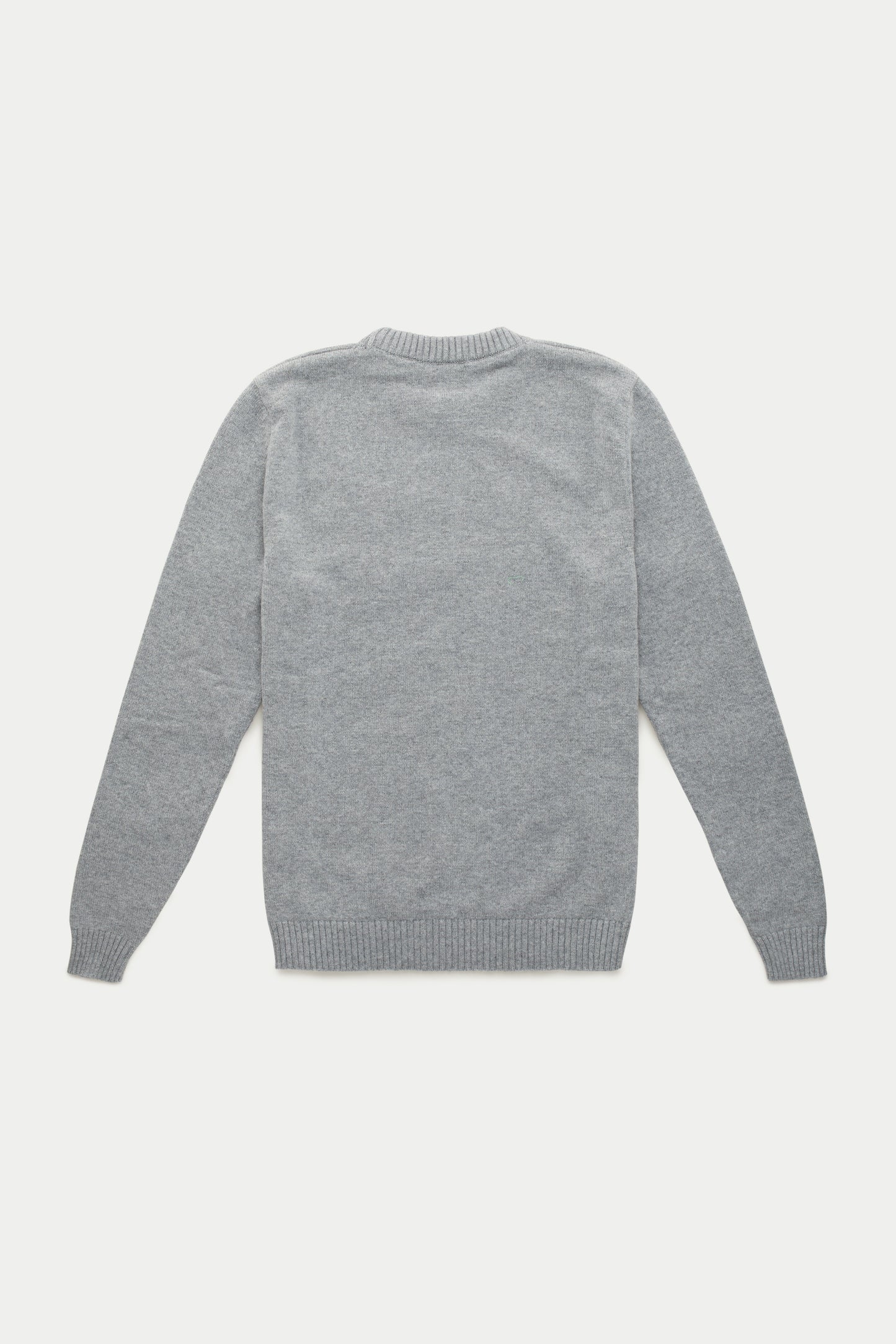 Baby Cashmere Knitted Long Sleeve Crewneck Flannel