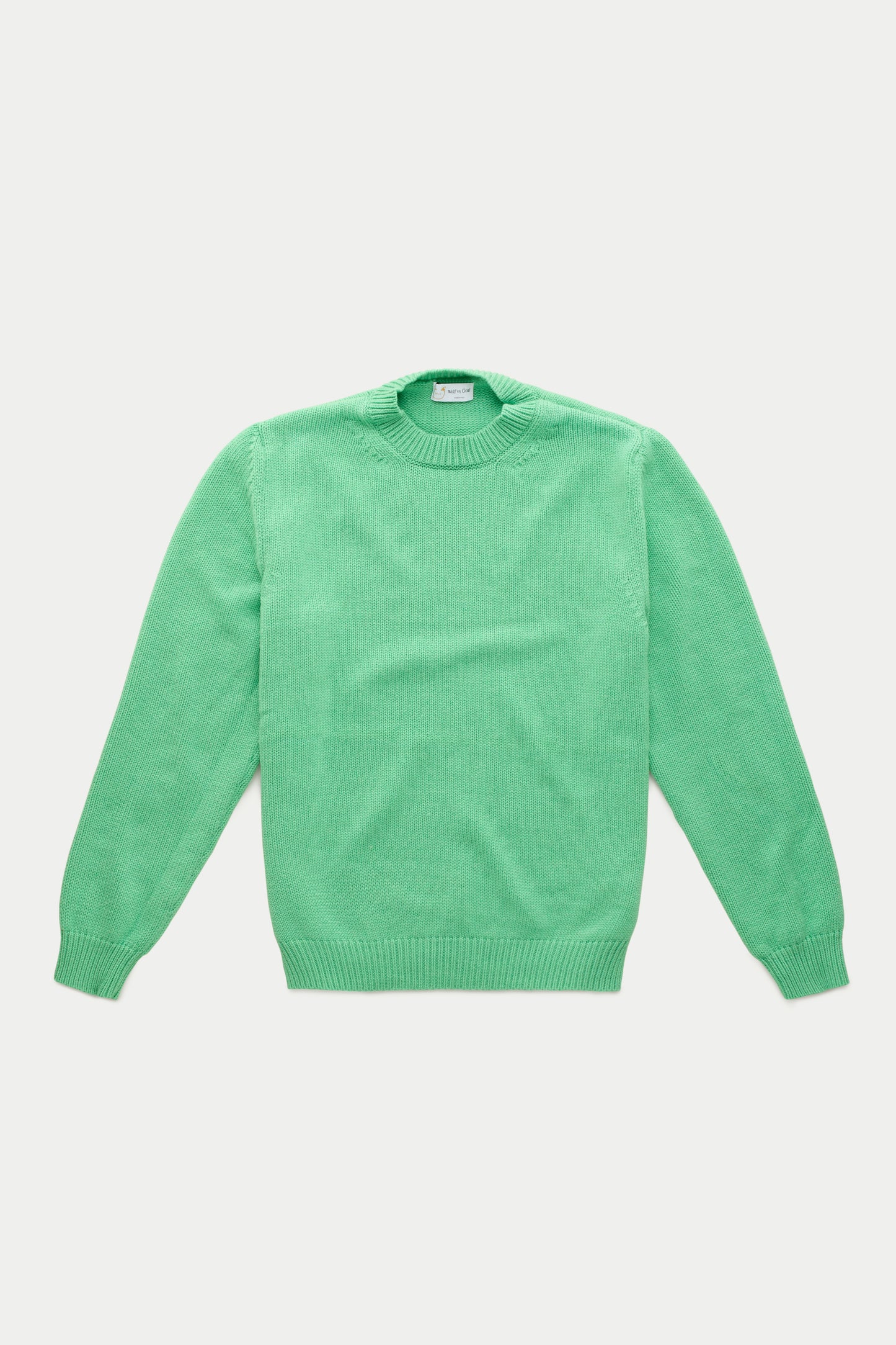 Cashmere Crewneck Sweater Irish Green