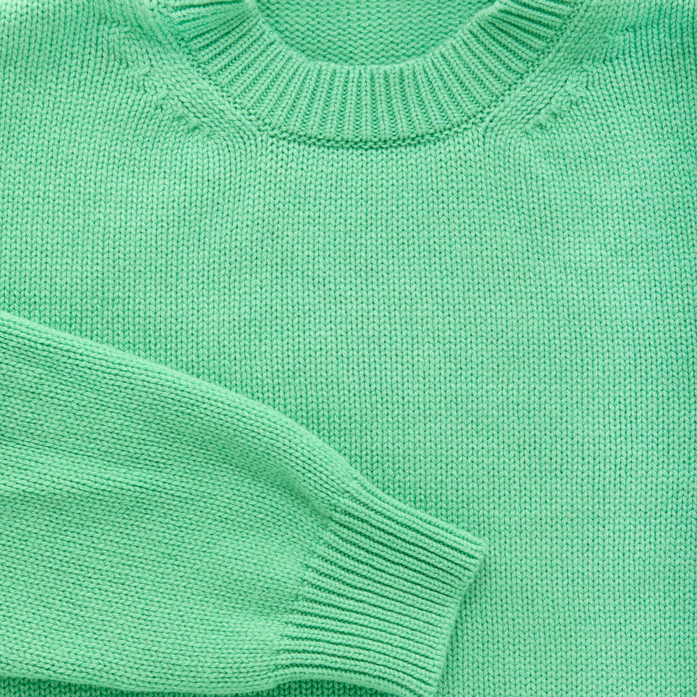 Cashmere Crewneck Sweater Irish Green