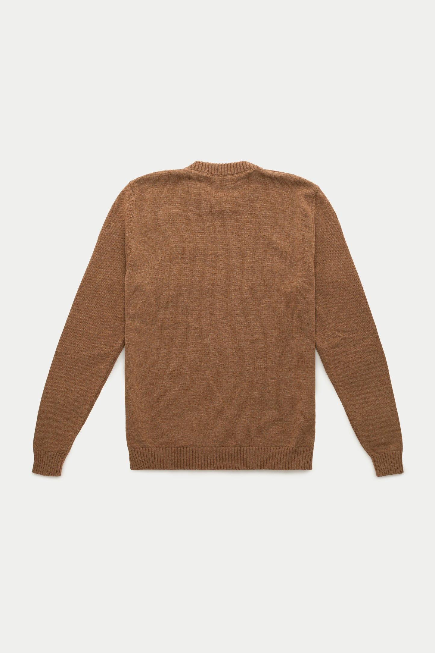 Baby Cashmere Knitted Long Sleeve Crewneck Jitney