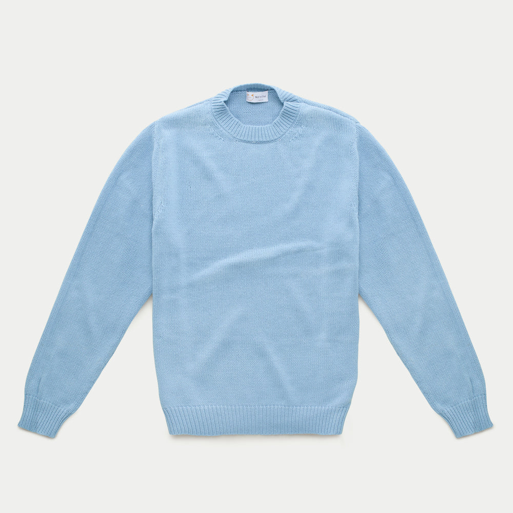 Cashmere Crewneck Sweater Light Sky
