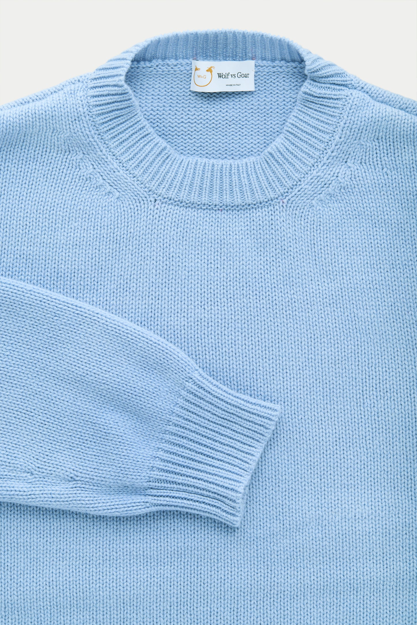 Cashmere Crewneck Sweater Light Sky