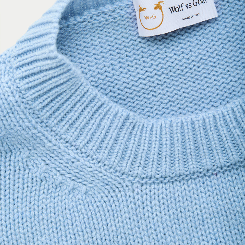 
                  
                    Cashmere Crewneck Sweater Light Sky
                  
                