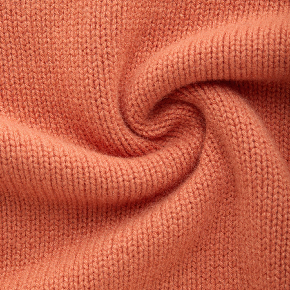 
                  
                    Cashmere Crewneck Sweater Pastel Orange
                  
                