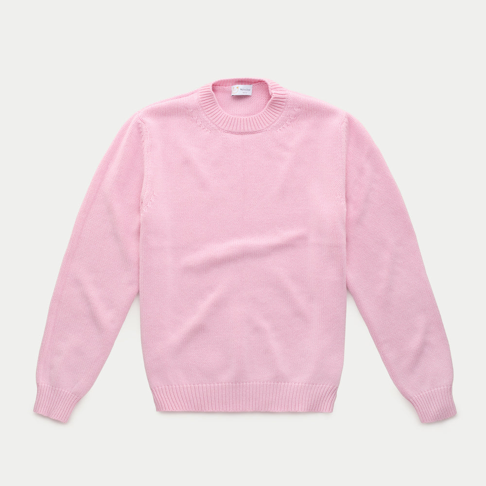 Cashmere Crewneck Sweater Rosa