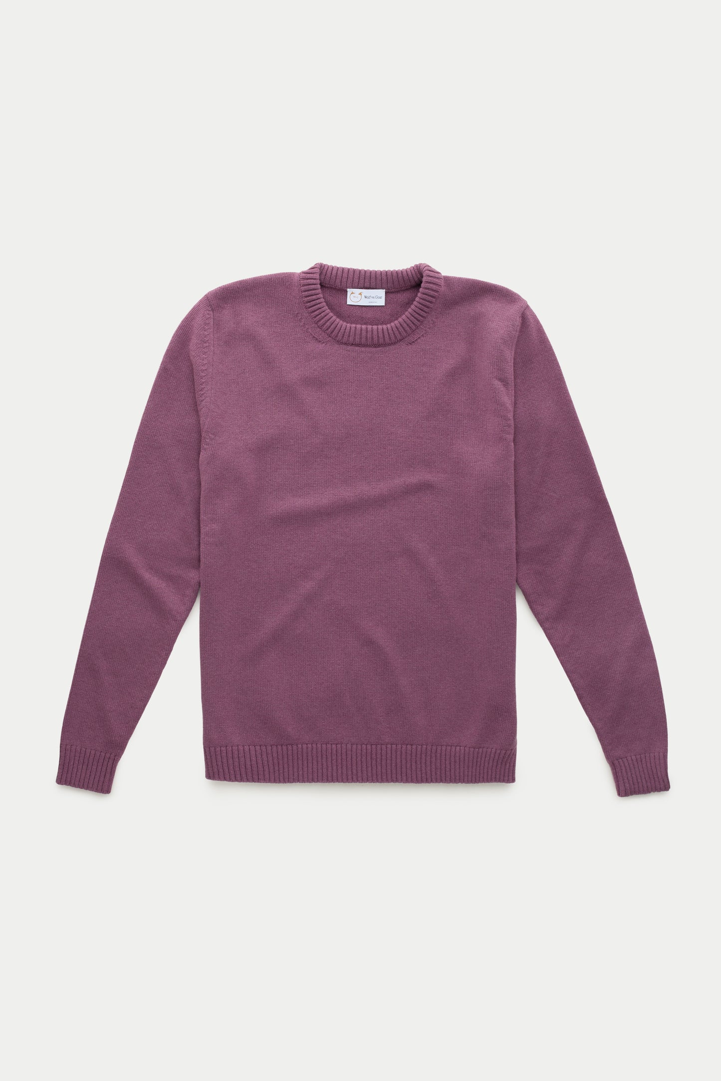 Crown Cashmere Knitted Long Sleeve Crewneck Rudbeckia